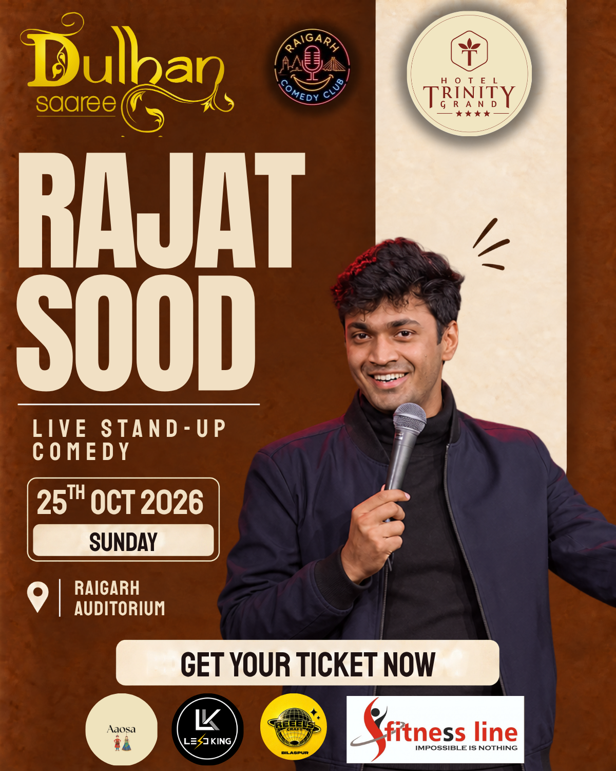 Rajat Sood Live poster