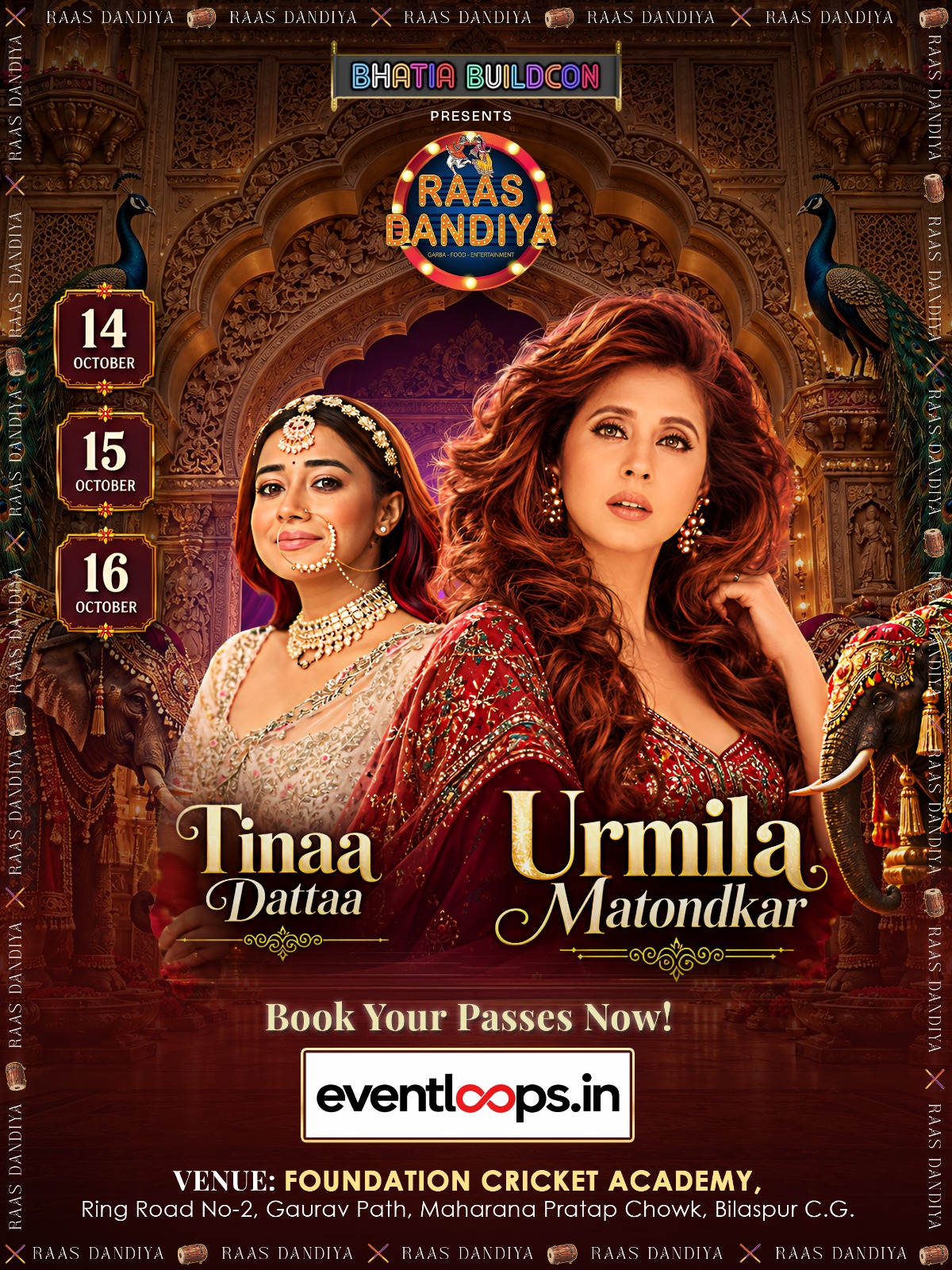 Raas Dandiya – The Grand Navratri Celebration poster